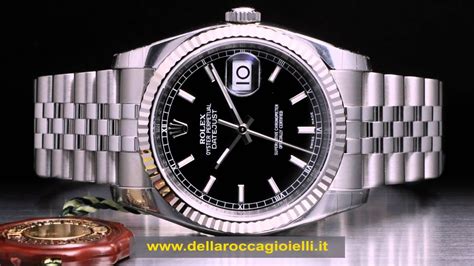 rolex datejust uomo nero|rolex datejust prezzi.